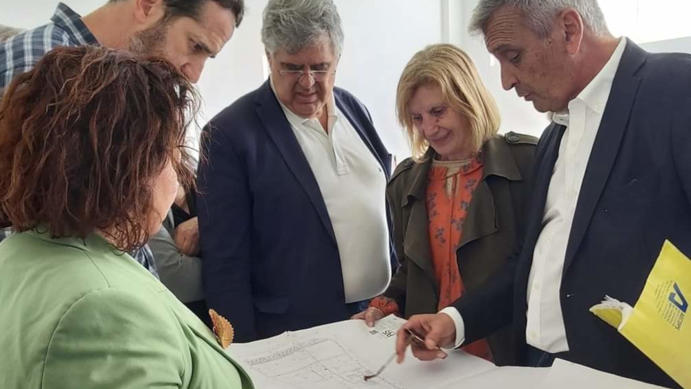 Visita a obras em execução na Freguesia do Seixal